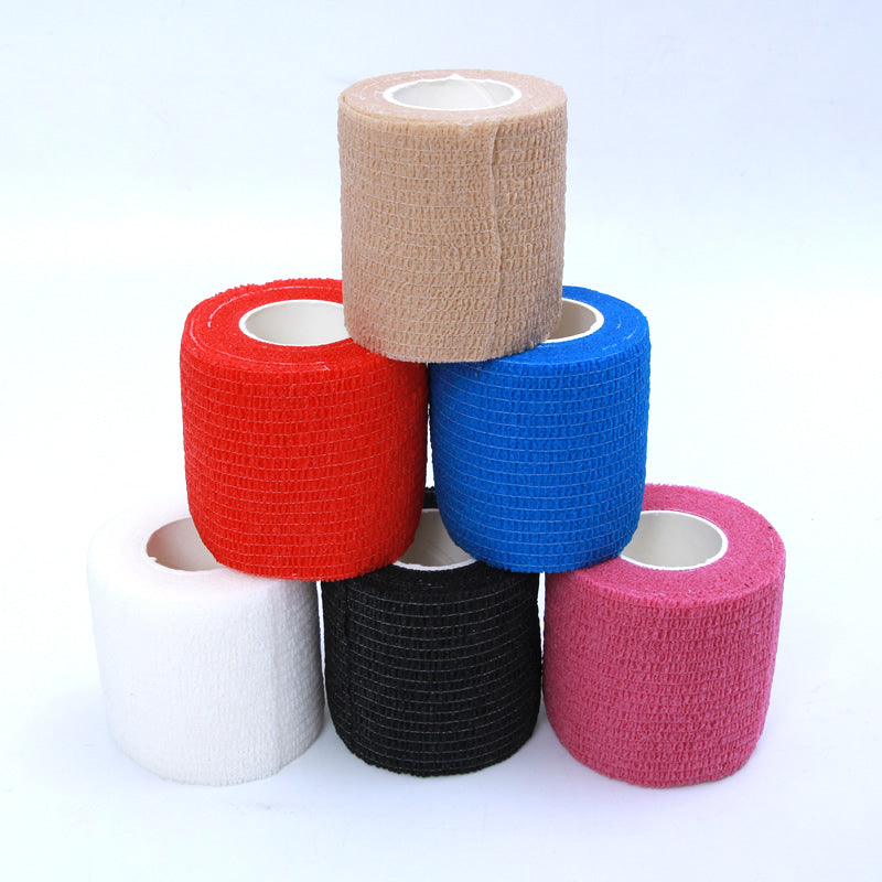 Självhäftande sporttejp – elastisk bandage för knä, finger & fotled