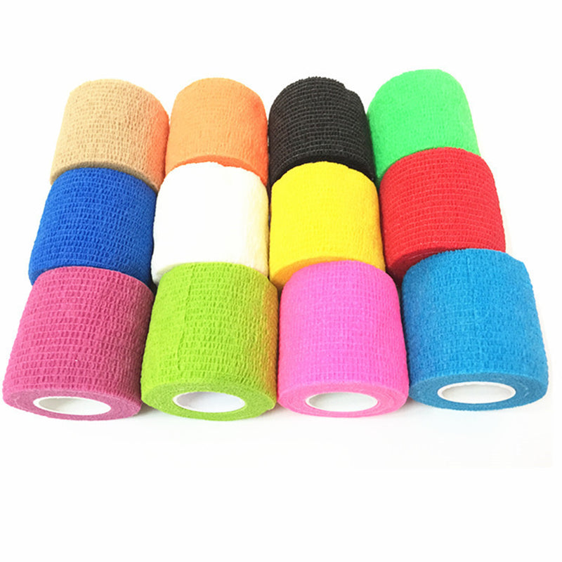 Självhäftande sporttejp – elastisk bandage för knä, finger & fotled