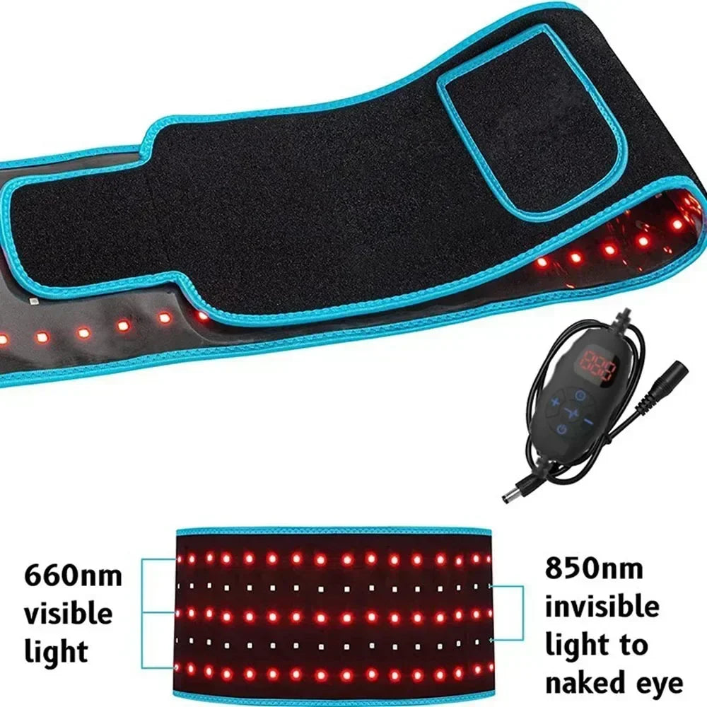 Infrarött bälte 660nm & 850nm – fettförbränning & ryggsmärta