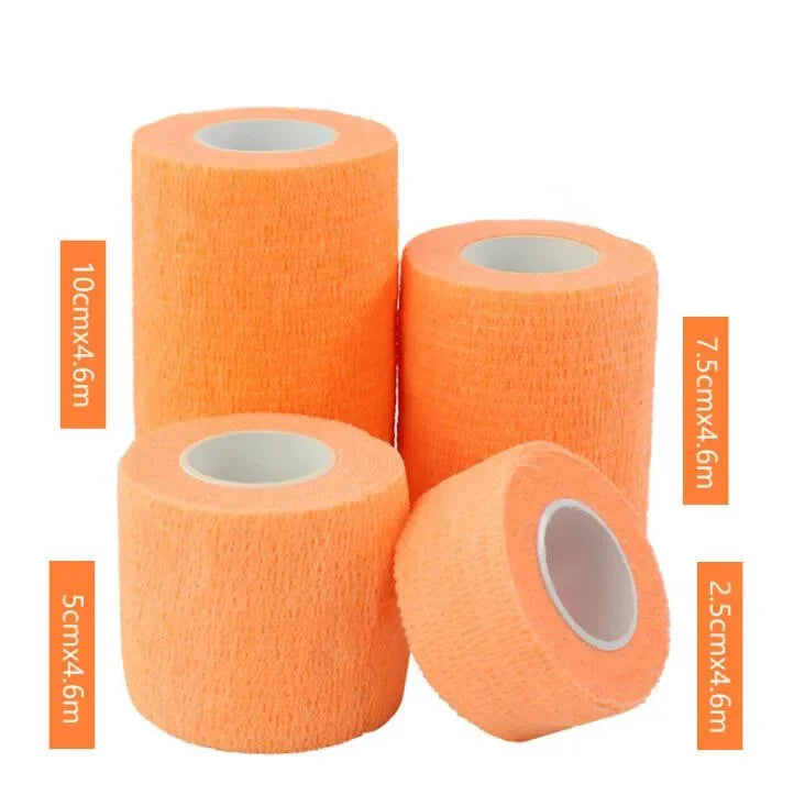 Självhäftande sporttejp – elastisk bandage för knä, finger & fotled