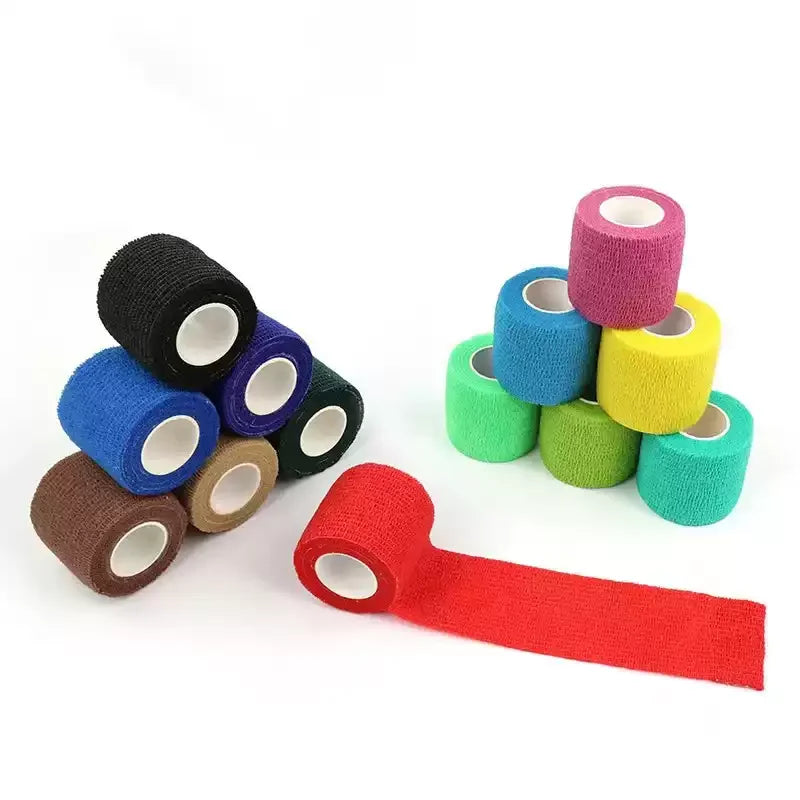 Självhäftande sporttejp – elastisk bandage för knä, finger & fotled