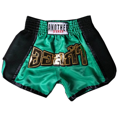Muay Thai shorts – broderade kickboxningsshorts för vuxna & barn